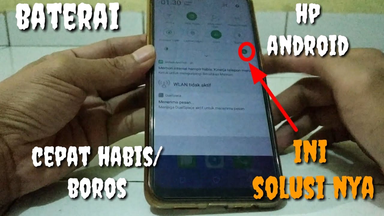 Cara Mengatasi Baterai Android Cepat Habis / Boros Tanpa Aplikasi