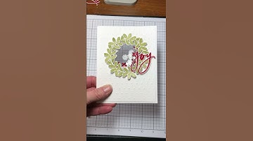 Tulle Shaker Card