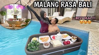 Rumah Villa Malang - Batu Nuansa Bali 500jutaan ada Private Poolnya. Wow..
