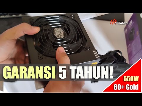 PSU 80 Plus Gold Murah dari Cooler Master | Cooler Master MWE 550W Gold