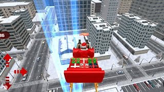 Christmas Flying Santa Gift Delivery – Snowy Santa Sleigh Adventure (Android Gameplay) screenshot 3