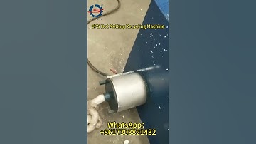EPS Hot Melting Recycling Machine | EPS Foam Melting Machine