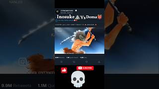Inosuke vs Doma💀#shorts #manga