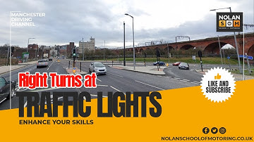 Mastering Right Turns at Traffic Light-Controlled Junctions: Video Tutorial 🚦🚗