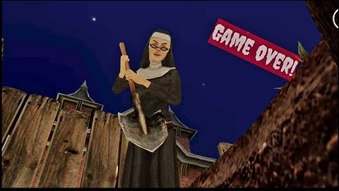 Evil nun 2 Game over scenes!