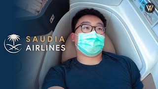 Saudia Airlines isn&#39;t great.