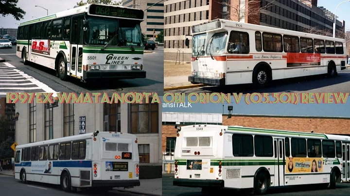 1997 Ex-WMATA/NORTA OBI Orion V (05.501) Review (Remastered)