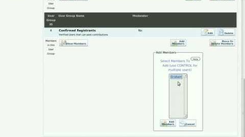 Adding to the the Confirmed Users Group