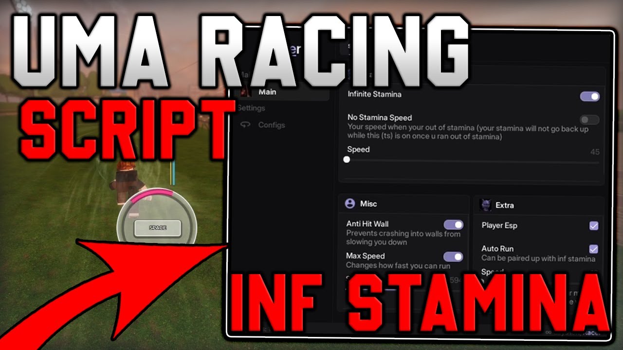 [🔥NEW] Uma Racing Script Infinite Stamina & Max Speed (Roblox 2025 ...