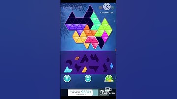 Block triangle puzzle 11Expert A level 28