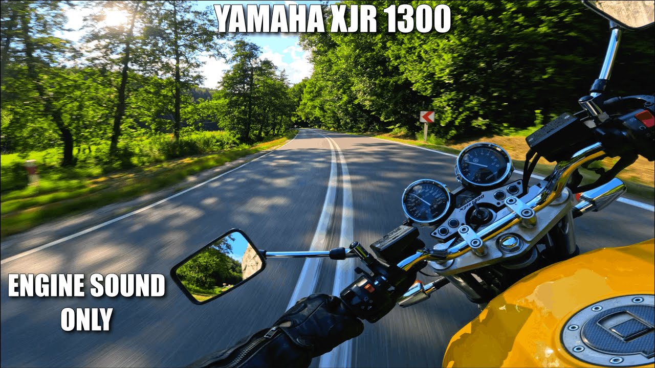 Riding the twisties after work | Yamaha XJR 1300 | 4K GoPro 13 POV