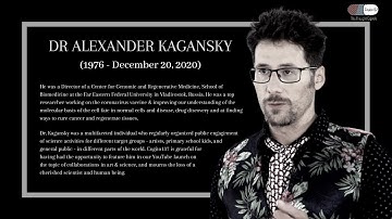 Remembering Dr Alexander "Sasha" Kagansky