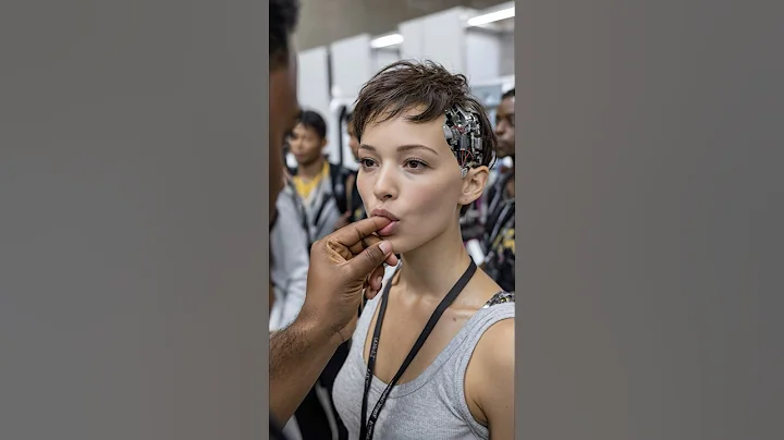 Guy Tries Out the Newest Girlfriend Robot at the Expo