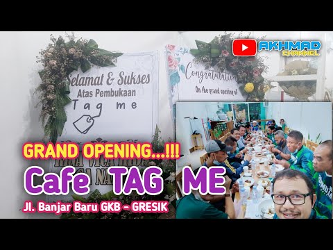 Cafe Tag Me Gresik Grand Opening Youtube<script async src=