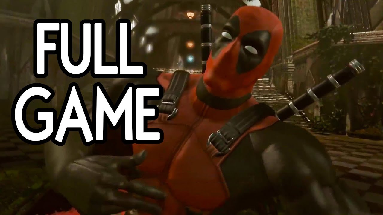 เกมdeadpool  Update New  Deadpool - FULL GAME Walkthrough Gameplay No Commentary