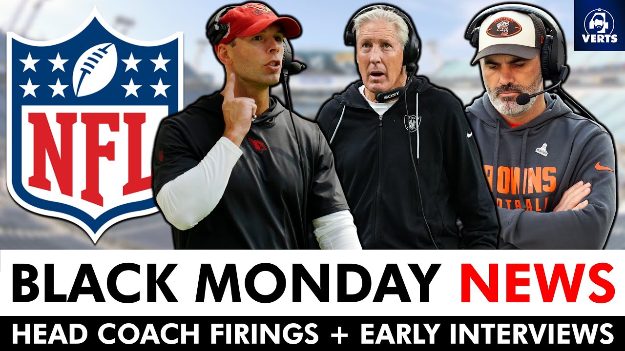 NFL News: Pete Carroll, Kevin Stefanski & Jonathan Gannon FIRED, Falcons Clean House + More Rumors