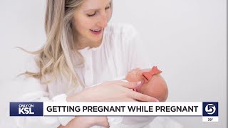 Getting pregnant while pregnant, Utah couple shares incredible story after fertility struggles