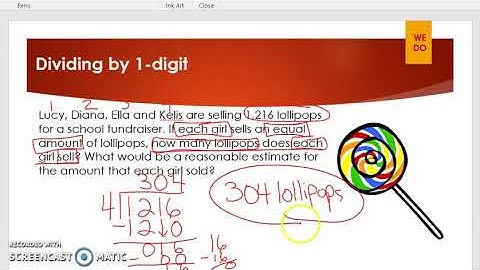 2.1-2.2: One-Digit Divisors