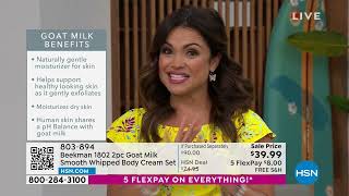 Beekman 1802 2piece Goat Milk Smooth Whipped Body Cream ...