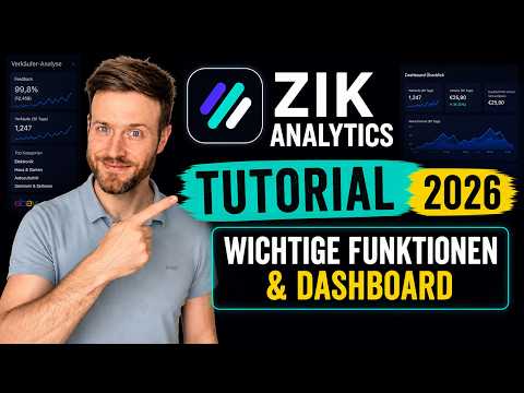 ZIK Analytics Tutorial 2026 | Key Features & Dashboard Explained Simply
