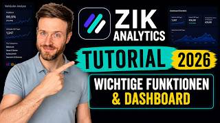 ZIK Analytics Tutorial 2026 | Key Features & Dashboard Explained Simply