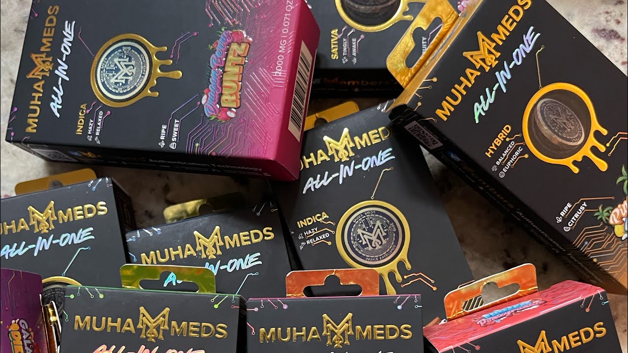 New Updated Muha Meds 2Gram Disposable “Watermelon Moonshine “