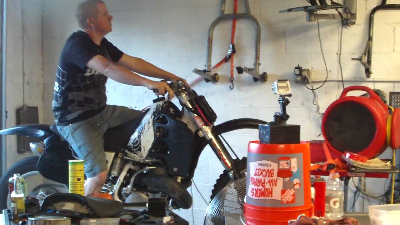 CR500R CR 500 Dyno run - YouTube