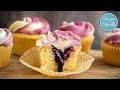 Воздушные Лимонные Кексы (Капкейки) со Cмородиной | Lemon Black Currant Cupcakes | Tanya Shpilko