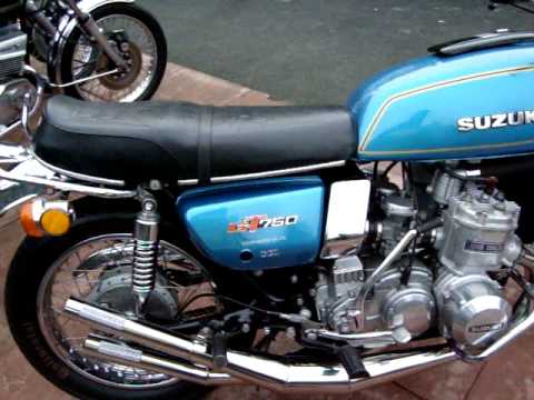 Suzuki GT 750 K 1973 Royal Blue - Moteventus