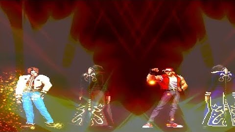 Kyo TEA Vs Boss Terry MF 12p : MUGEN