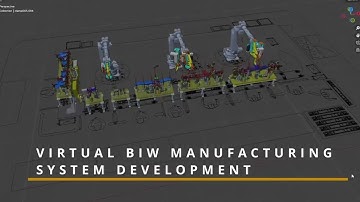 BIW simulation with Blender(STRobot)