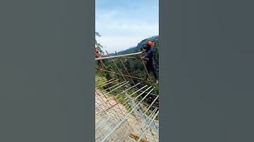 Scaffolding #soilnailing #construction #slopestabilization