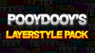 pooydooy's Layer Style Pack - Photoshop *FREE* download! Mqdefault