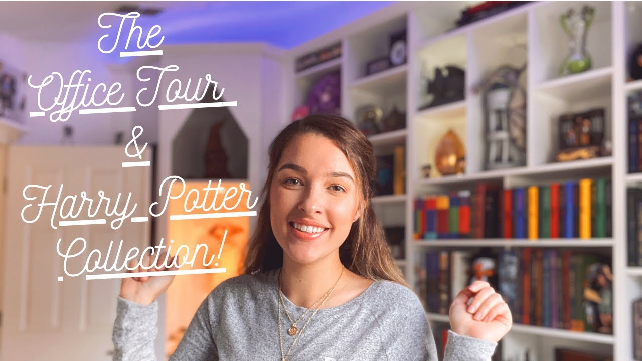 THE OFFICE TOUR!  HARRY POTTER COLLECTION 