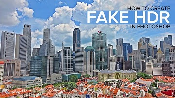 How to Create Fake HDR Effect in Photoshop