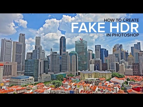 How to Create Fake HDR Effect in Photoshop