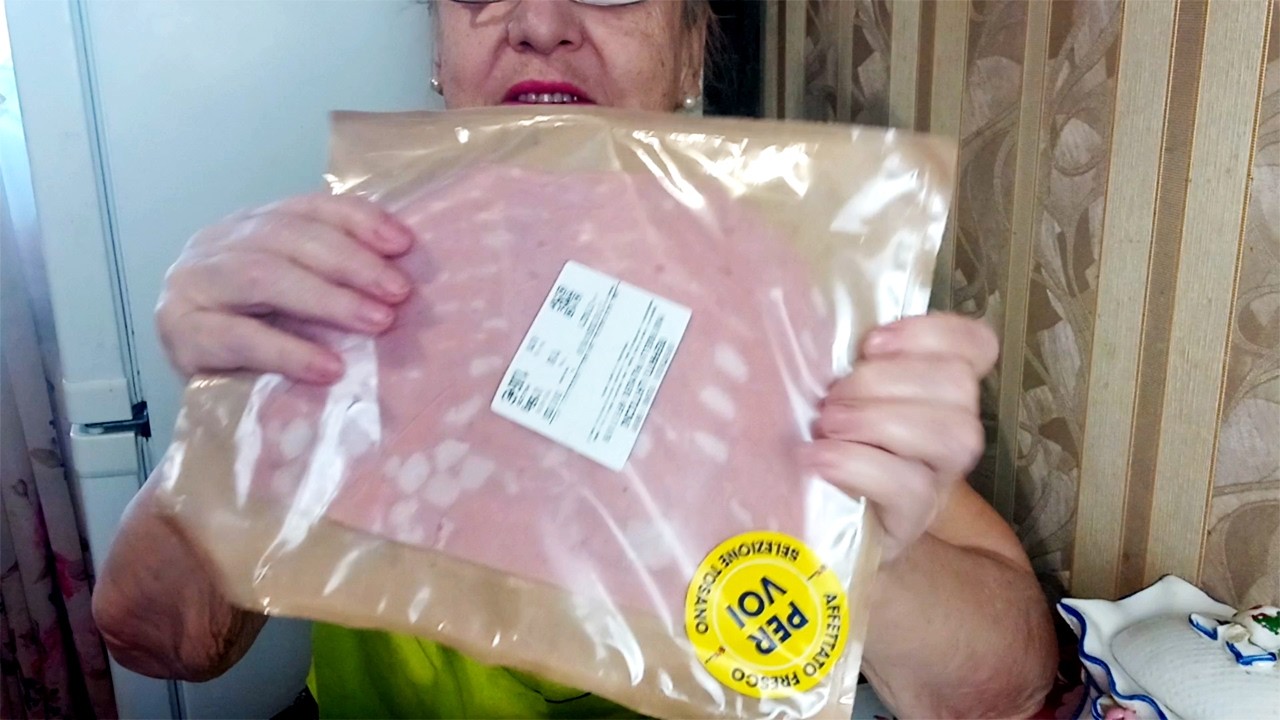 Мой завтрак.  Дегустация  итальянского подарка.