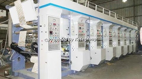 PVC Shrink Film Printing Machine