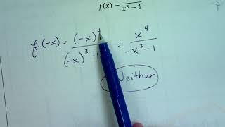 PreCalculus Section 4-2: Odd and Even Functions Notes and Examples