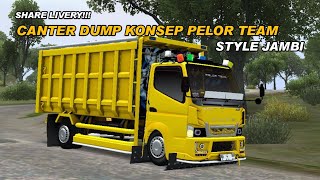 MOD BUSSID TERBARU ‼️ SHARE MOD DAN LIVERY‼️SHARE DUMP.ANDRIAN KONSEP PELOR TEAM $