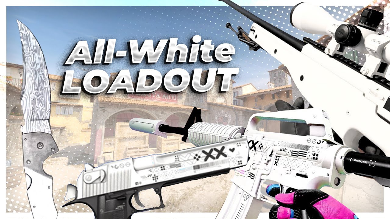 Insane All-White Loadout in CS2! ⚪ The Cleanest Skins You Need to See ...