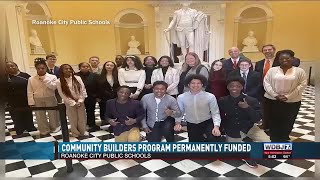 Roanoke City Public Schools’ Community Builders Program to be Permanently Funded