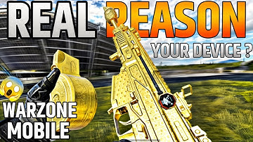 Reason Why Warzone Mobile lags fps Drop and looks Blurry !!
