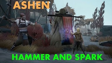 ASHEN  HAMMER AND SPARK