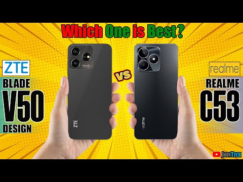 🔥 DECODING THE SUPERIORITY! ZTE BLADE V50 DESIGN VS REALME C53