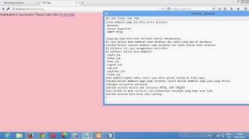 Page jsp document aplication#Mercubuana #Fasilkom #PemrogramanWebEnterprise