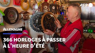 Changer d'heure, la course contre la montre d'un collectionneur d'horloges | AFP