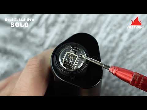 Dead Rabbit Solo RTA - Hellvape - 24 mm 5ml (Selbstwickelverdampfer) Video