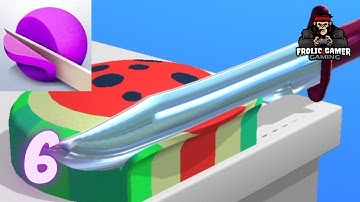 RELAXING/SATISFYING GAMEPLAY #6 | ASMR SLICING | Android/iOS