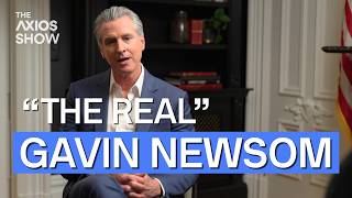 Gavin Newsom on ‘ruthless’ politics, AI, and his relationship with Kamala Harris | The Axios Show